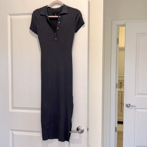 House or Harlow 1960 Dark Blue Polo Dress Size S